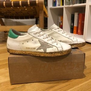 Golden Goose Superstar White/Gold Sneaker